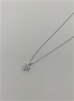 Necklace Ambrosia Woman in White Gold Zirconia AGZ367 - AGZ367